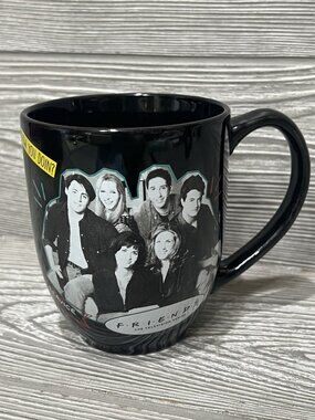 Friends TV Series Zak! Designs How You Doin? Central Perk Black Coffee Mug 2019